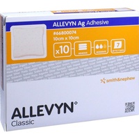 Avitamed GmbH ALLEVYN Ag Adhesive 10x10 cm Wundverband