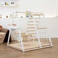 JEFlex Klettergerüst KidsMaxx K1 Eco Braun
