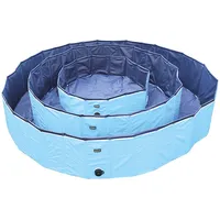 Doggy-Pool Planschbecken für Hunde Swimmig Pool der Hundepool mit 80 cm Durchmesser in Blau