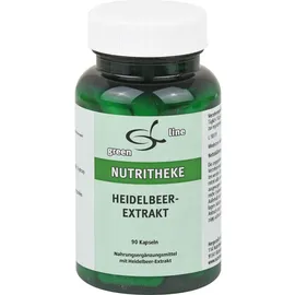 11 A Nutritheke Heidelbeer Extrakt Kapseln 90 St.