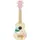 Classic World Kinder-Ukulele aus Holz rosa