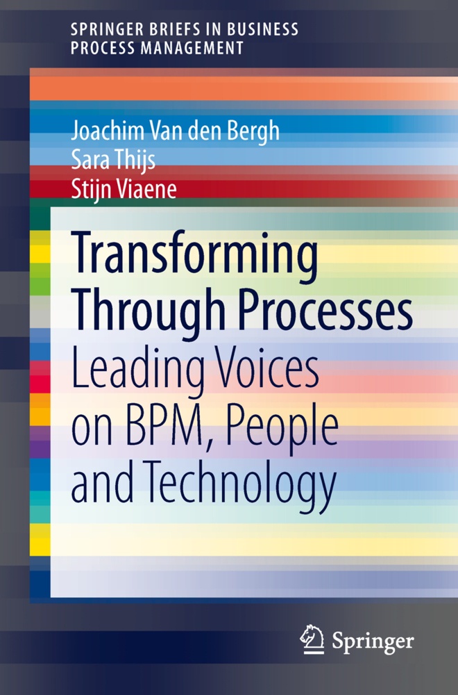Transforming Through Processes - Joachim Van den Bergh  Sara Thijs  Stijn Viaene  Kartoniert (TB)