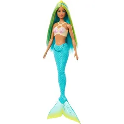 Barbie Meerjungfrau-Puppe mit fantasievollem Haar