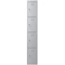Phoenix PL1433GGK Schließfach 1 Spind 4 Türen 0 x 0 x 0 cm Grau