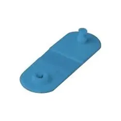 Zebra Clip Verschluss Kit, blau, 97032-BLUE