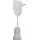 NVB 104573 Strom Verlängerungskabel Weiß 0.80m H03VVH2-F 2X 0,75mm2