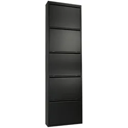 Betten-ABC Amelie – Moderner Schuhschrank, robust und platzsparend, aus pflegeleichtem Metall