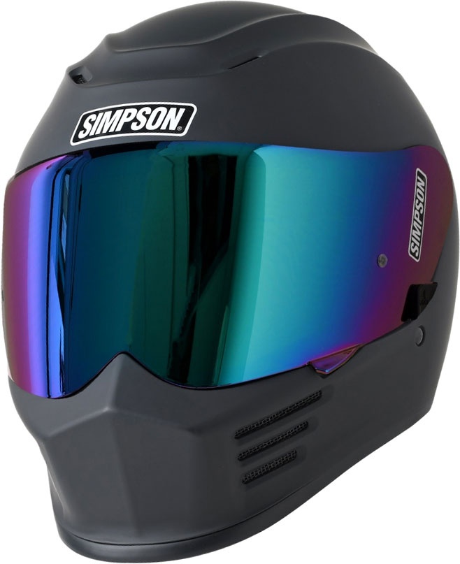 Simpson Speed, Integralhelm - Matt-Schwarz - S