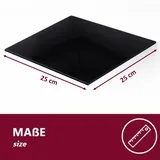 Eckregal Glasregal Bad Küche Ablage Glas Wandmontage - versch. Größen und Farben