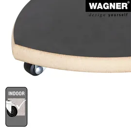 Wagner Pflanzenroller Black Heart Ø 20 x 4 cm