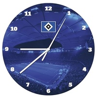 Hamburger SV HSV Wanduhr Uhr ** Raute **, 30504