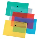 Q-Connect Dokumentenmappe A4 Blau/Transparent