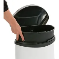 Eko Treteimer Shell bin 30L schwarz