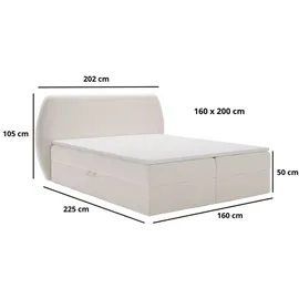 GRAINGOLD Bogota 160 x 200 cm Beige