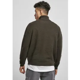 URBAN CLASSICS Oversized Roll Neck Pullover Schwarz 3XL