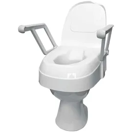 Drive Medical Toilettensitzerhöhung TSE 120 mit Armlehnen weiß