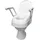 Drive Medical Toilettensitzerhöhung TSE 120 mit Armlehnen weiß