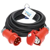 KALLE DAS KABEL - Kalle Verlängerungskabel CEE 400V 16A 1,5mm2 IP44 20 Meter