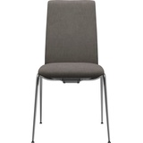 Stressless® Polsterstuhl Laurel, Low Back, Größe M, mit Beinen aus Stahl in Chrom glänzend braun