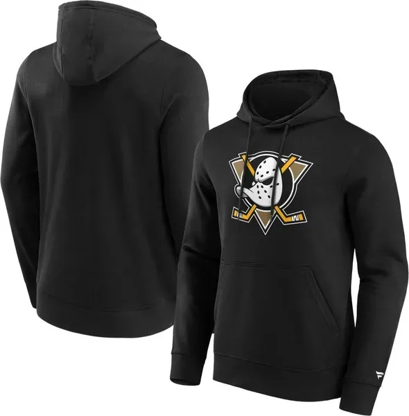 NHL Fanatics Branded Iconic Primary Color Logo Graphic Hoodie – Herren | L Anaheim Ducks