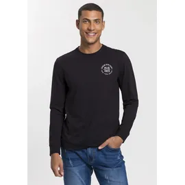 H.I.S. Langarmshirt in schwarz, weiß), | Gr.: L