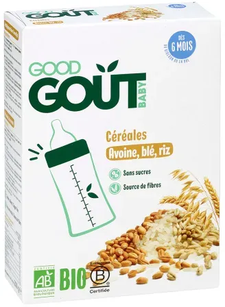 Good Goût Baby Getreide Hafer/Weizen/Reis Bio 200g