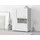 OTTO home Piano Vitrine 90 x 123 x 40,2 cm Weiß hochglanz