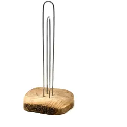 WC-Rollen-Ständer Olivenholz design