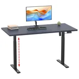VCM Schreibtisch Lona elektrisch verstellbar 140 x 80