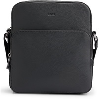 Boss Crosstown Umhängetasche Leder 23 cm black