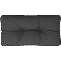 vidaXL Palettenkissen 80 x 40 x 12 cm schwarz 1 St.