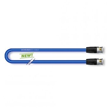 Sommer Cable BNC Kabel Vector (RCB) 0.8/3.7 blau N 20m
