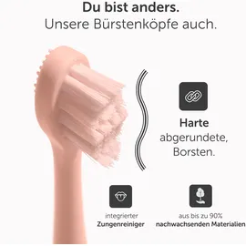 wondersmile Aufsteckbürste Hard Atomic Rose 4 St.