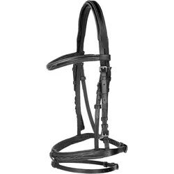 Trense Taron Horsegear Schwarz WARMBLUT