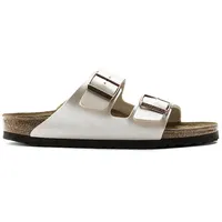 Birkenstock Arizona Birko-Flor graceful pearl white 39