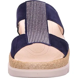 Gabor Sandalen Sandaletten Glamour Pantoletten Glitzer 63.721.16 63.721.16 in blau 42