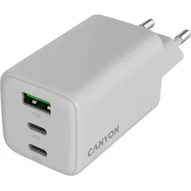 Canyon CU65ACC GaN 65W 2xPD 1xQC EU White