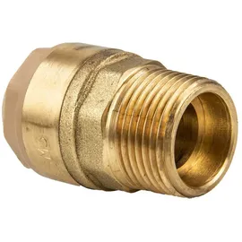 Itap Steckfitting Übergangsnippel 12 mm x 3/8 goldfarben