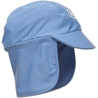 Color Kids - Schirmmütze Solid mit Nackenschutz in coronet blue, Gr.50,