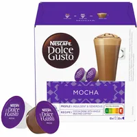 Nescafé Dolce Gusto Mocha, Kakaogetränk, Kaffeekapsel, 8 Portionen / 16 Kapseln