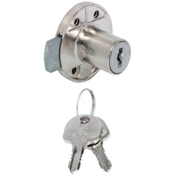 Einlassschloss Minilock vern. 18mm, verschiedenschließend, lad
