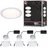Paulmann Coin 3er Set 3x6W rund Weiß