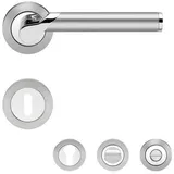 Karcher Design-Beschläge Drückergarnitur Starlight R38 Standardbeschlag Weiß