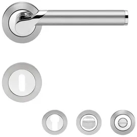 Karcher Design-Beschläge Drückergarnitur Starlight R38 Standardbeschlag Weiß
