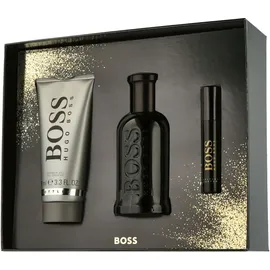 HUGO BOSS Boss Bottled Parfum 100 ml + Shower Gel 100 ml + Parfum 10 ml Geschenkset