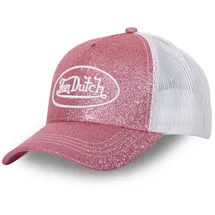 von Dutch Trucker-Kappe rosa One Size