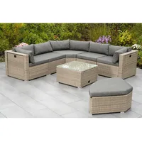 Merxx Rivello Set 8-tlg. Beige