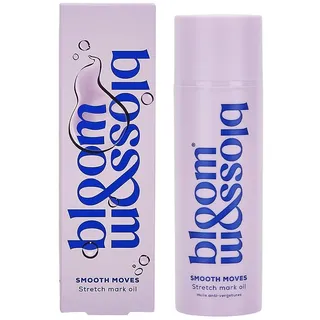 Bloom and Blossom Smooth Moves Stretch Mark Oil Straffend und festigend Verbessert das Erscheinungsbild von Dehnungsstreifen mit natürlichen pflegenden Ölen 150ml
