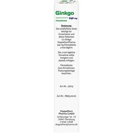 Doppelherz Pharma Ginkgo 240 mg Filmtabletten 30 St.
