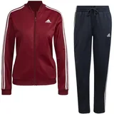 Adidas Womens Tracksuit W 3S Tr Ts, Legend Ink/Collegiate Burgundy, HM1913, S